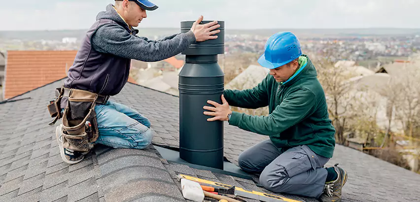 Chimney Flashing Replacement for Storm Damage in North Chicago