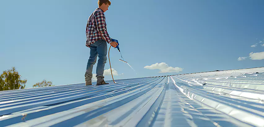 EPDM Roofing Installation Drip Edge in North Chicago