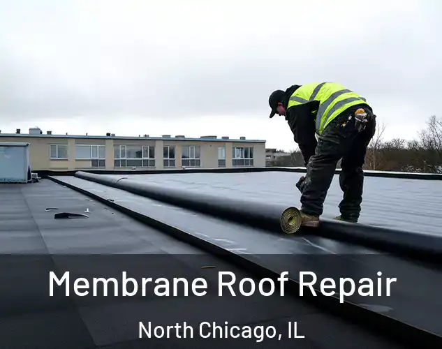  Membrane Roof Repair North Chicago, IL